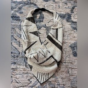 Beaded neck scarf